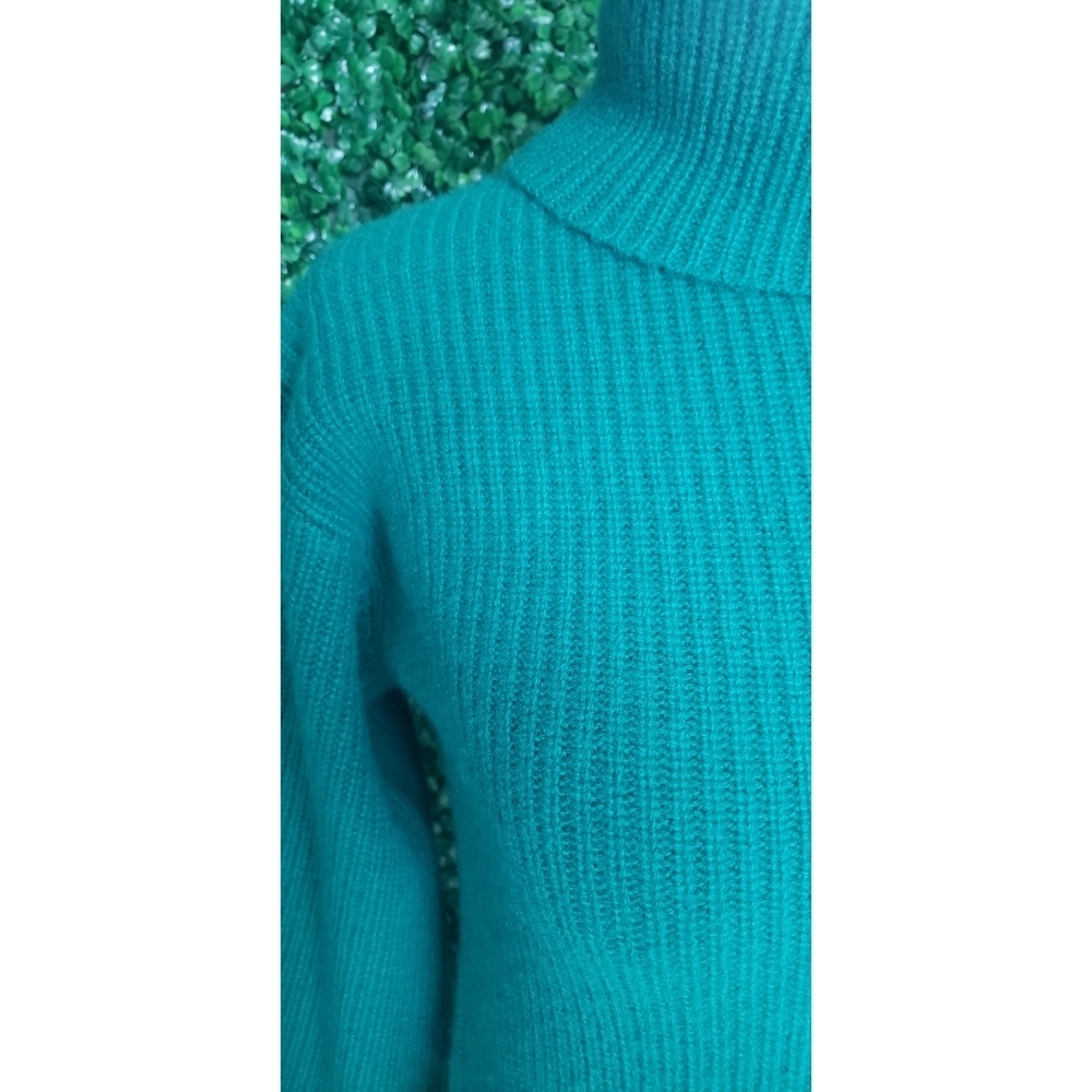 1. J. Crew Recycled-cashmere and wool turtleneck sweater-dress - Picture 5 of 8
